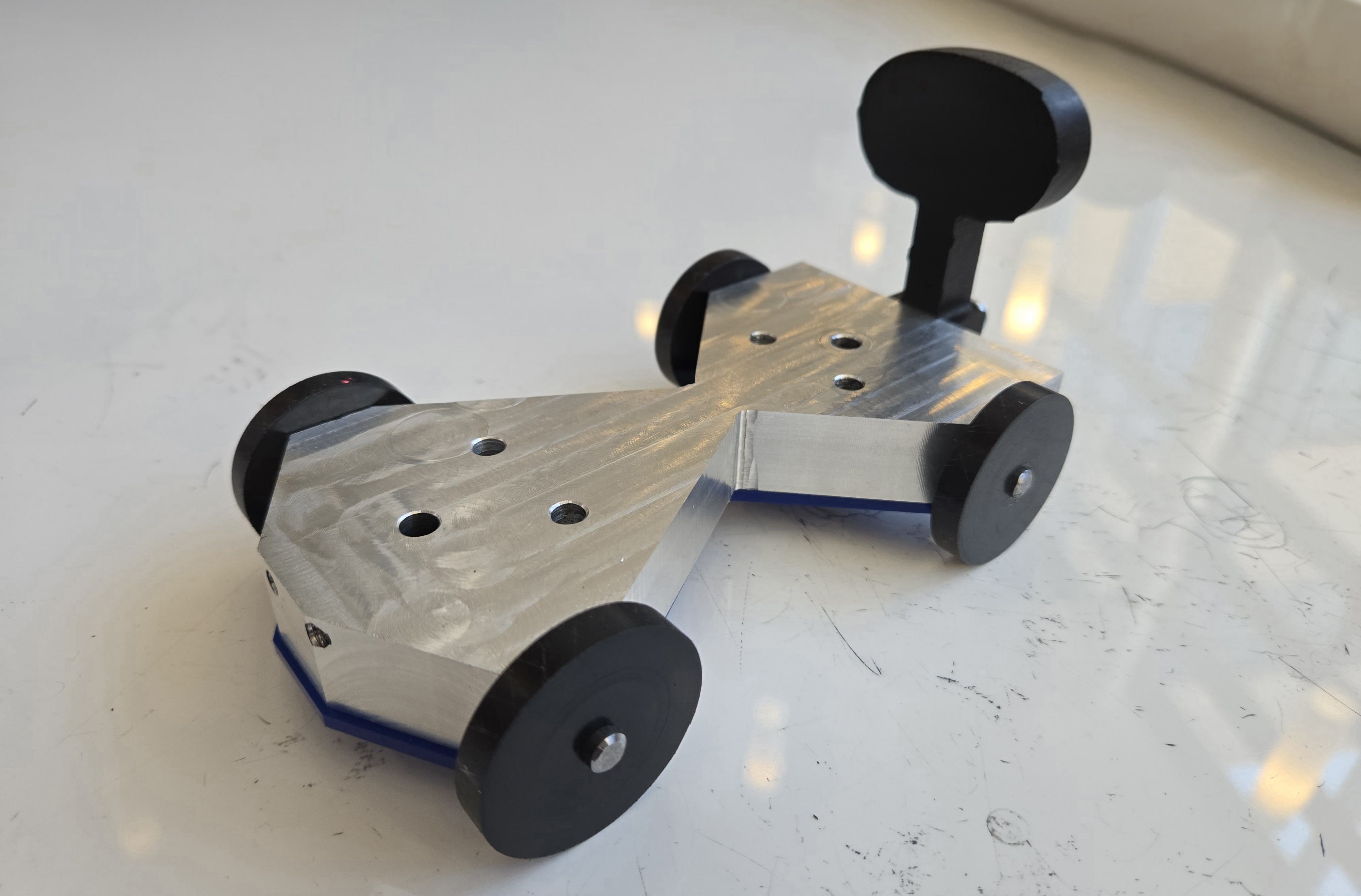 Completed derby car