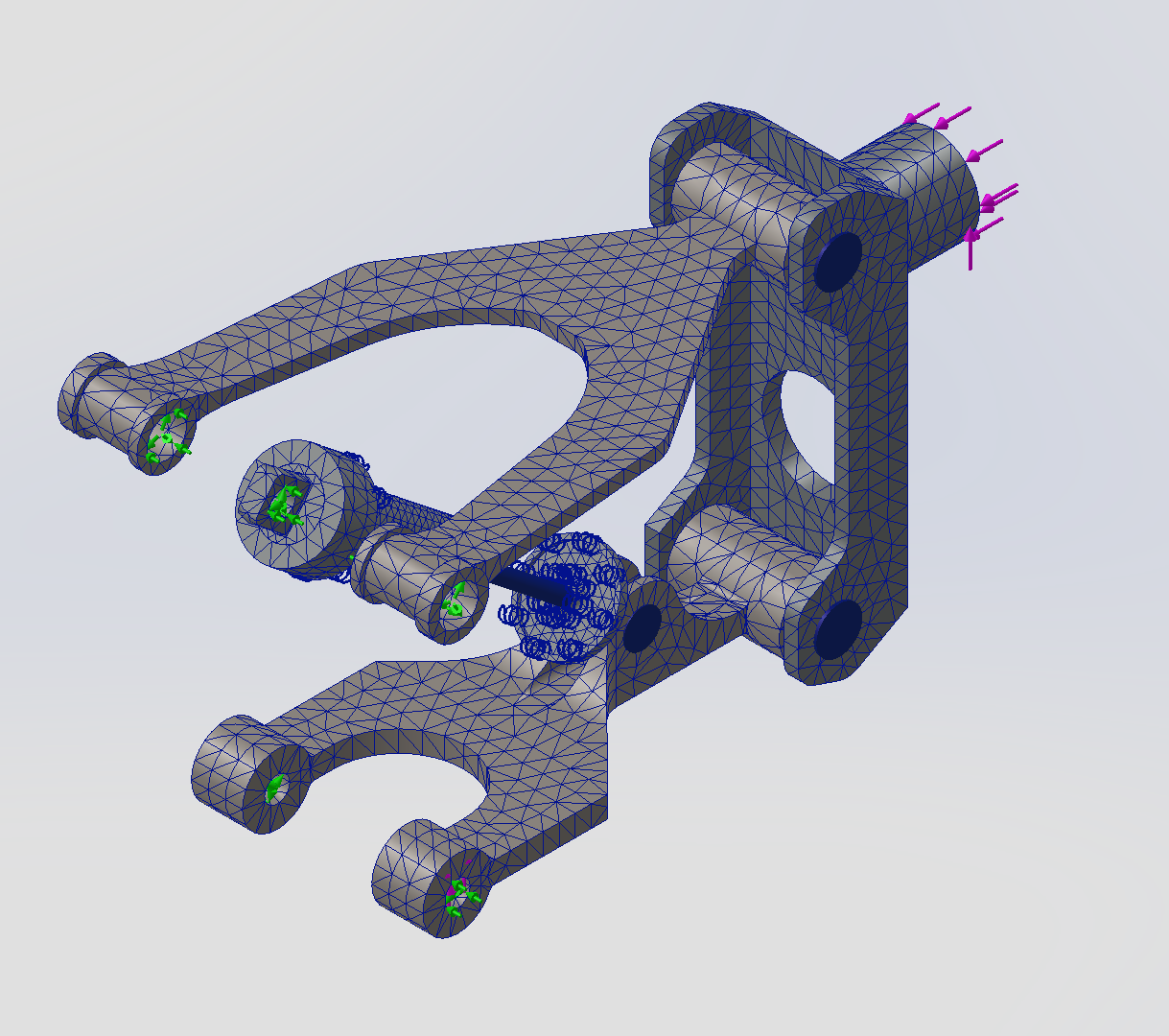 Finite element mesh